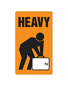 Heavy Labels 58x98mm