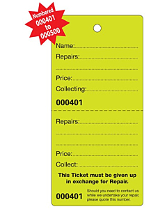 2-Part Service Tags 401-500