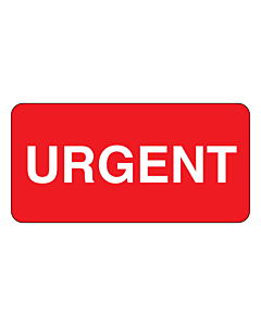 Urgent Labels 50x25mm