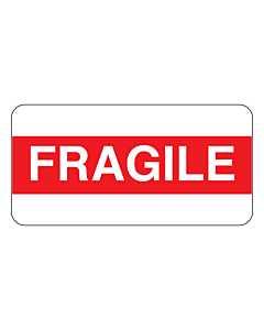 Fragile Labels 50x25mm