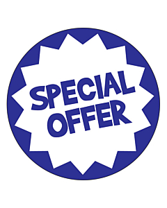 Special Offer Flash Labels 50mm Permanent