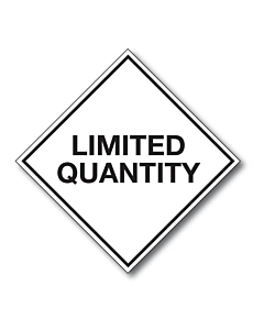 Limited Quantity Labels 100x100mm (250 Labels)