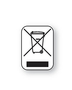 WEEE Labels 16x22mm