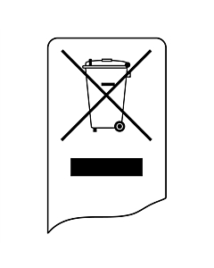 WEEE Cable Wrap Label 30x90mm