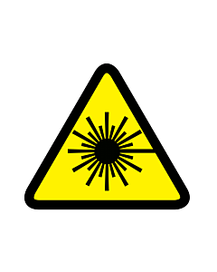Laser Beam Warning Labels