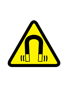 Magnetic Field Warning Labels