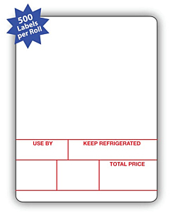 Avery Berkel Scale Labels Format 1 58x73mm (10 Rolls / 5,000 Labels)