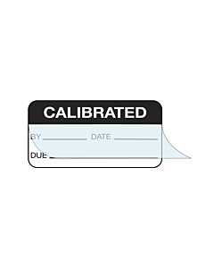 Write & Seal Calibration Labels 38x19mm