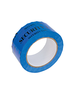 Tamper Evident Security Tape Blue