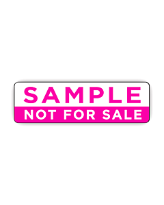 Sample Not For Sale Stickers 50x15mm