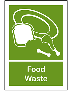 Food Waste Sticker 148x210mm