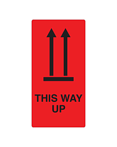 This Way Up Labels 75x150mm