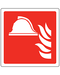 Fire Point Labels 100x100mm