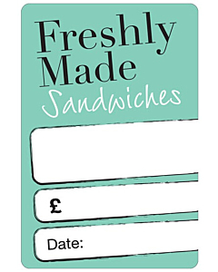Mint Sandwich Labels 50x73mm