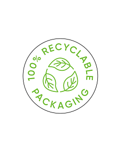 100% Recyclable Packaging Labels