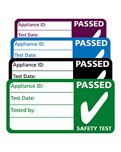 4th Edition PAT Test Passed Labels 50x25mm