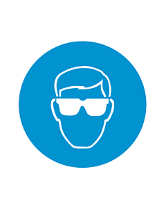 Wear Eye Protection Labels