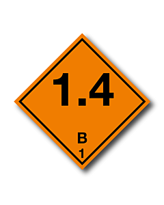 Explosive 1.4B Labels