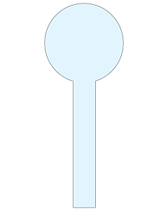 Clear Jar Seal Labels 35x90mm