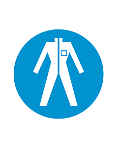 Wear Protective Clothing Labels