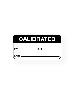 Calibration Labels 38x19mm