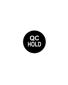 QC Hold Labels 10mm 