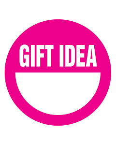 Gift Idea Stickers 50mm