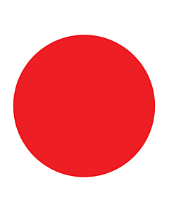 Blank Red Stickers 50mm