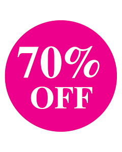 Magenta 70% Off Stickers