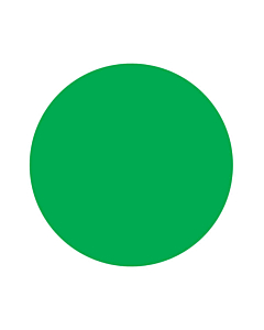 Blank Green Stickers 50mm