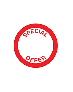 Special Offer Sale Stickers