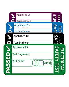 4th Edition PAT Test Labels 50x25mm