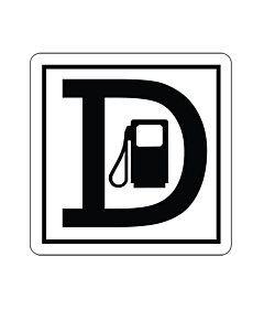 Diesel Fuel Labels