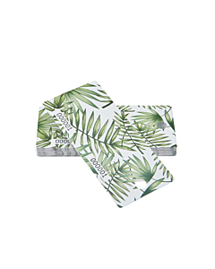 Palm Leaf Cloakroom Tags