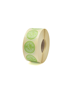 Vegetarian Stickers 25mm