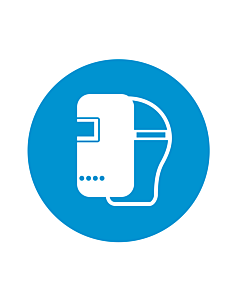 Wear a Welding Mask Labels